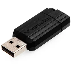 Verbatim PinStripe - USB-Stick 8 GB - Schwarz