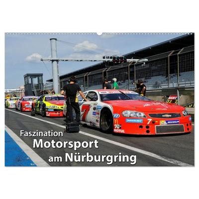 Faszination Motorsport am Nürburgring (Wandkalender 2026 DIN A2 quer), CALVENDO Monatskalender