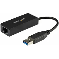 StarTech Usb31000s (USB 3.0, RJ45 (1x)), Netzwerk Adapter, Schwarz