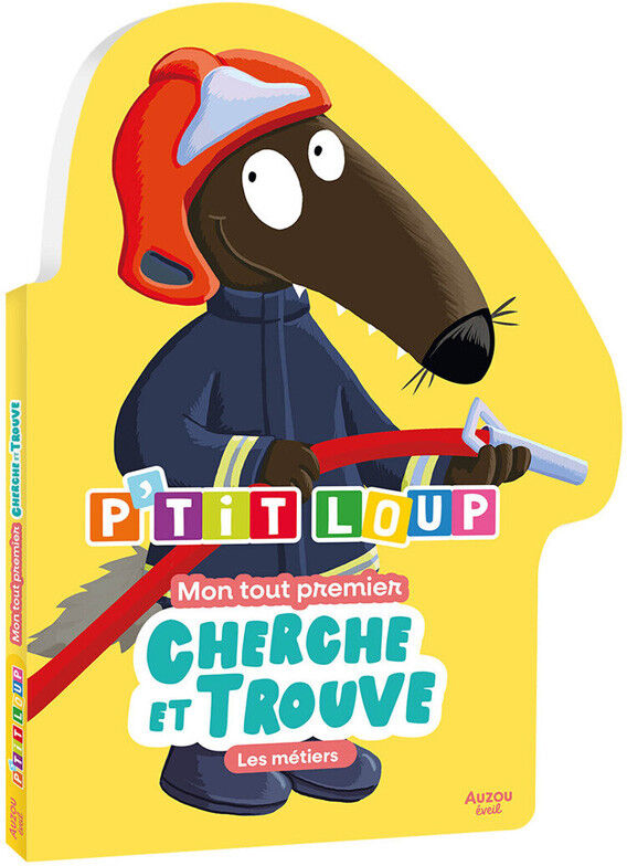 P'tit loup : Mon tout premier cherche et trouve Les Métiers - Auzou