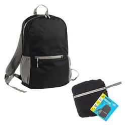Wedo Rucksack Nylon 582701 schwarz schwarz, 36x44x10 cm