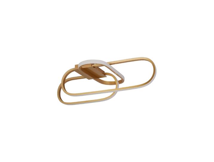 LED Design Deckenlampe „Clip“ Gold Searchlight