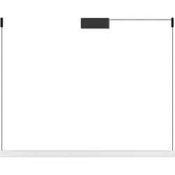 ROSSINI ILLUMINAZIONE DAISHO PRO – Horizontale LED-Pendelleuchte 42 W, 3000 K, CRI90, weiße Oberfläche, IP20, minimales blendfreies Design UGR minore 19 – Rossini-Gruppe