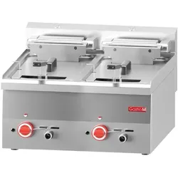 Gastro M Doppelfritteuse 60/60FRE 2 x 10L