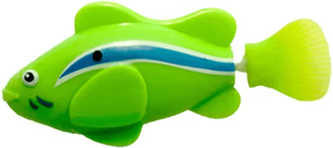 Inspire Curations AquaHunter LED Swimming Robot Fish Cat Toy 09