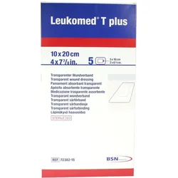 BSN Leukomed T plus Transparenter Wundverband 5 Stück - 20 x 10 cm 5 St