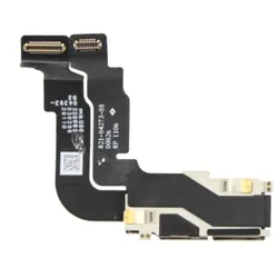OEM Frontkamera mit IR-Kamera für iPhone 15 Pro (Apple iPhone 15 Pro), Mobilgerät Ersatzteile, Schwarz