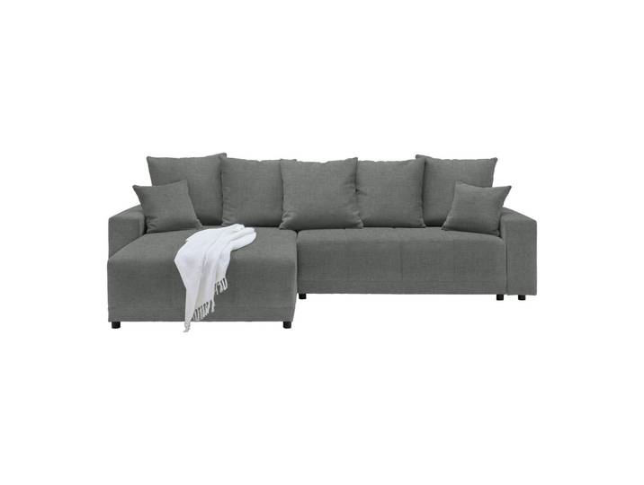 Ecksofa Alatri Graphitfarben
