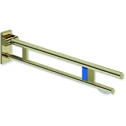 HEWI Stützklappgriff Duo System 900 Edelstahl PVD links