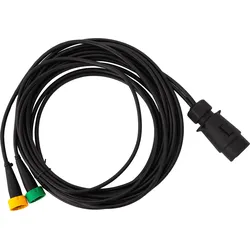 MANTES Elektroinstallation, Anhängerkabelbaum 5m, 7PIN Stecker, 2x 5PIN Bajonett