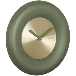 Karlsson, Wanduhr, Wanduhr Cadiz Wheeler, Luxusausführung, grün