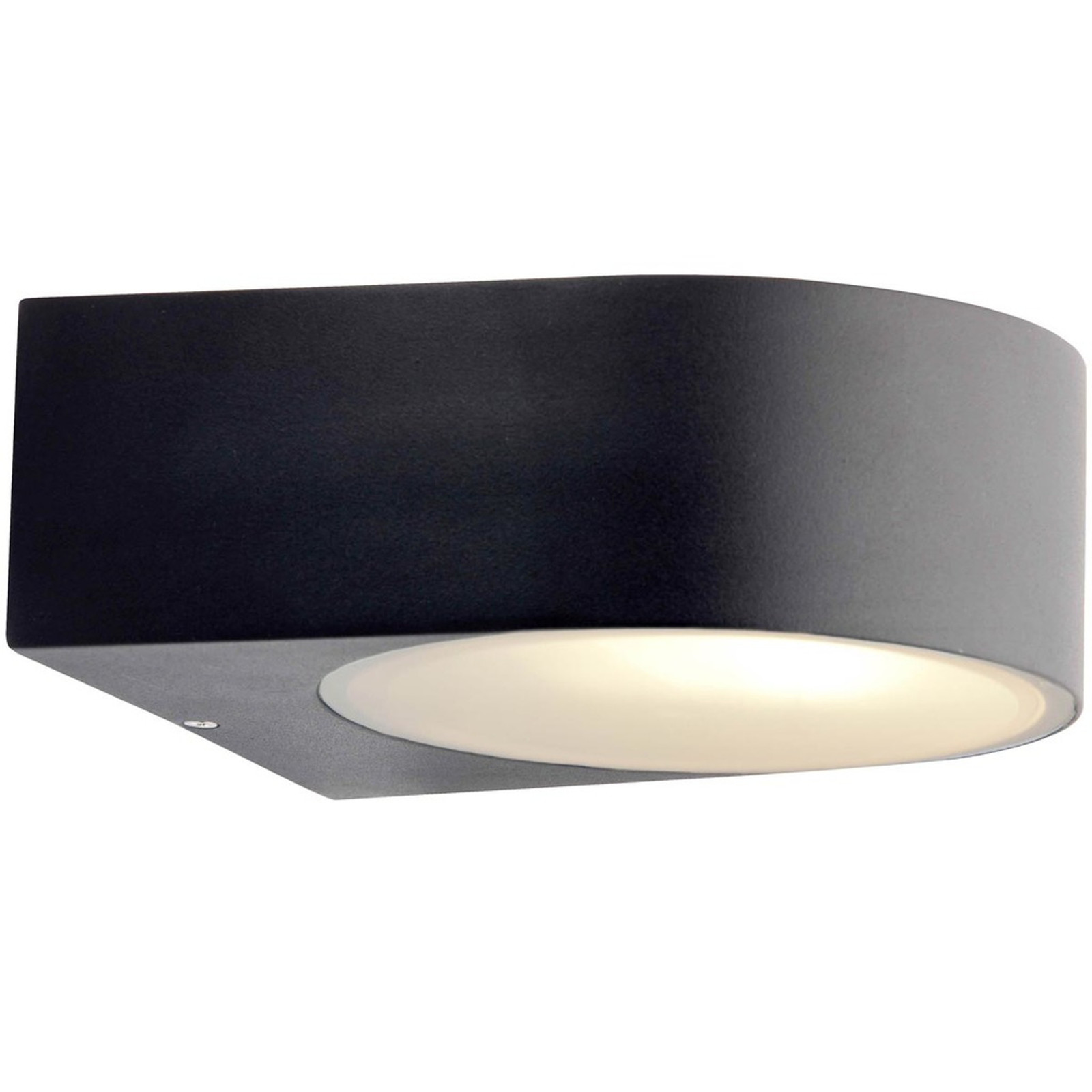 Brilliant Opbouwspot Tyler LED Accent Buitenverlichting Zwart