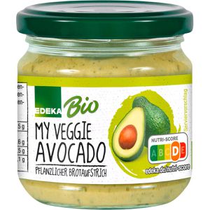 Edeka Gemüseaufstrich My Veggie Aufstrich, BIO, glutenfrei & vegan, mit Avocado, 180 g