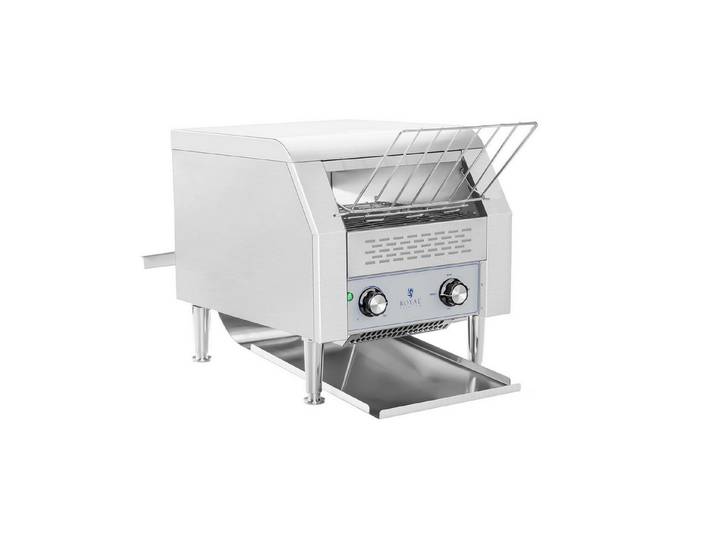 Royal Catering Tunnel-Toaster Durchlauftoaster Kettentoaster Gastrotoaster 7 Geschwindigkeiten, 2200 W