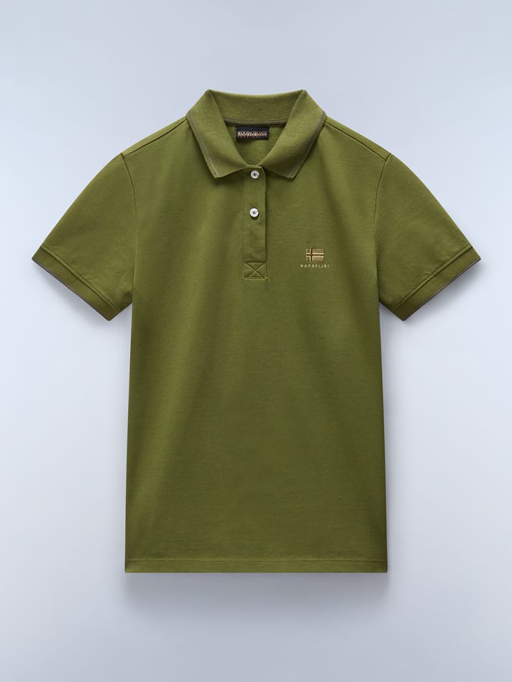 NAPAPIJRY Poloshirt "Nina" in Oliv - L
