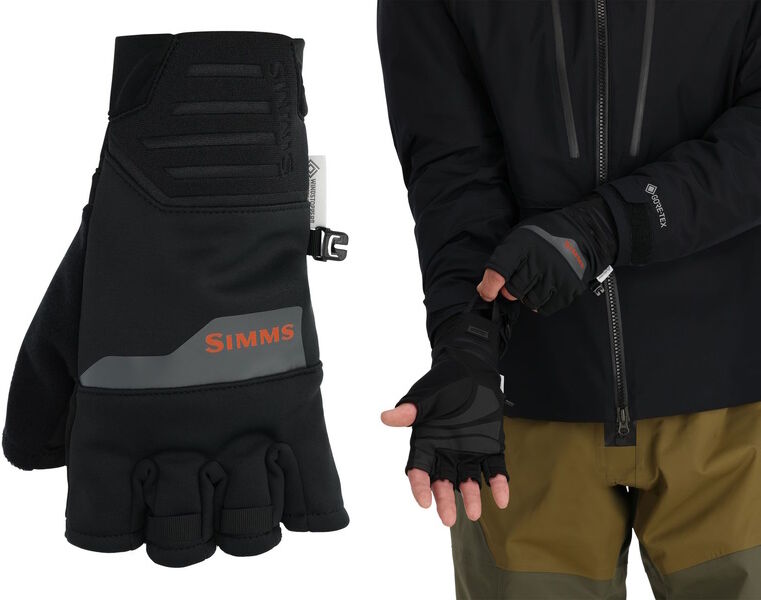 Simms Windstopper Half-Finger Glove-L