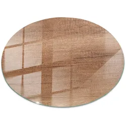 TISCHPLATTE fi50 cm Natürliche Holzmaserung
