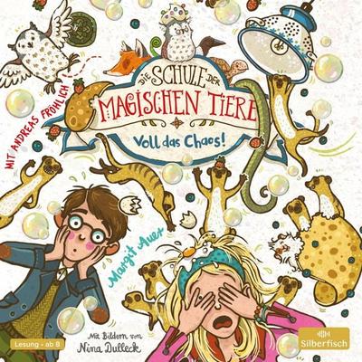 Die Schule der magischen Tiere Erstausstattung 12: Voll das Chaos! - Margit Auer, Audio, 9783844927849