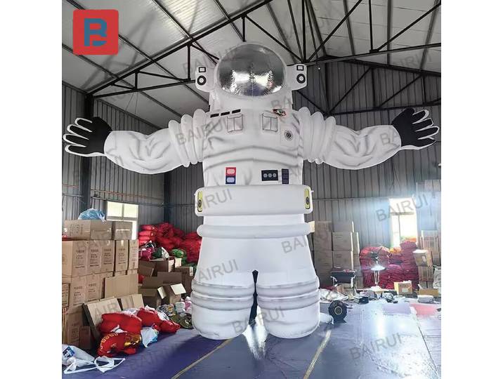 Astronaute gonflable mignon avec souffleur, plusieurs styles d'astronautes, adapté aux accessoires décoratifs d'affichage extérieur