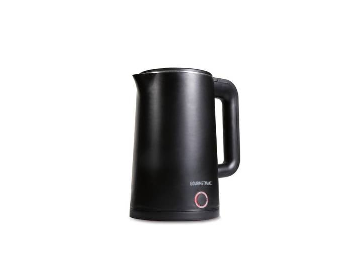GOURMETmaxx GOURMETmaxx Wasserkocher 30387 1.5 l, Schwarz/Schwarz matt