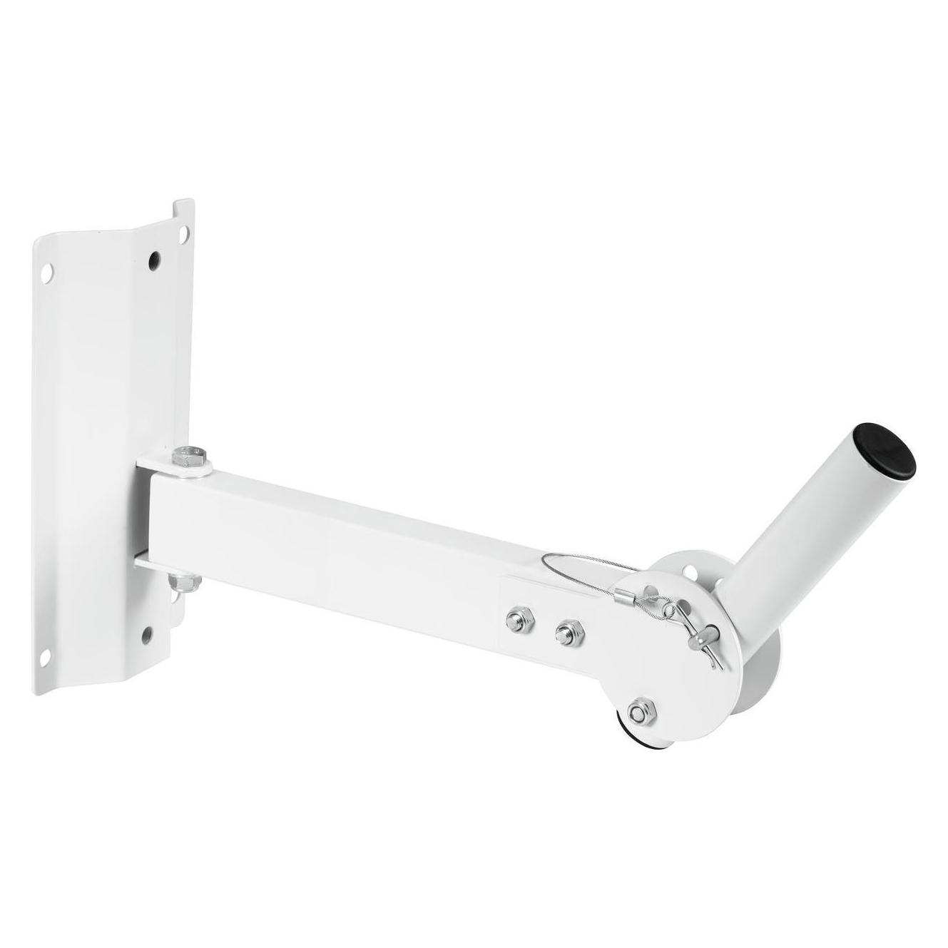 Omnitronic WH-1 Wandhalterung 30 kg max weiss (1 Stk., Neigbar, Schwenkbar) (60004622)