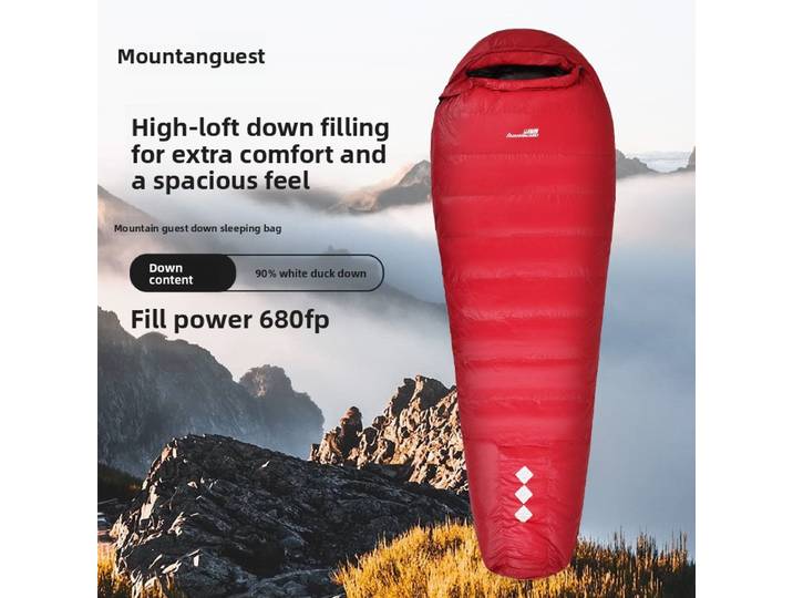 Sac de couchage de Camping ultraléger et étanche, 4 saisons, chaud, pour maman, sac de couchage pour voyage en plein air, randonnée