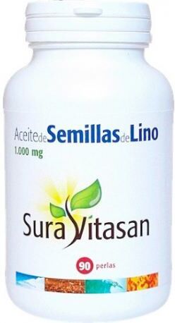 Sura Vitasan Flax Seed Oil 1000 mg 90 Pearls