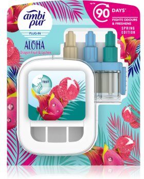 AmbiPur 3volution Aloha ambientador elétrico com recarga 20 ml. 3volution Aloha