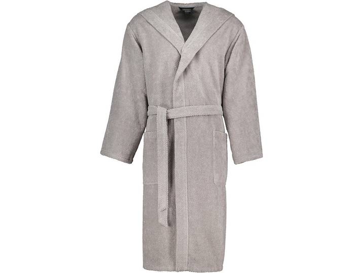 Cawoe Bademantel Pure, Grau, male, Heimtextilien, Badtextilien, Bademäntel, Bademäntel Herren