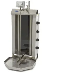 Maxima Kebab Grill - 4 Brenner - 50 kg Fleisch - elektrisch