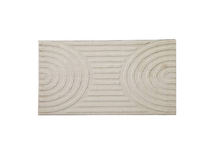 Tapis embossé rectangulaire, motif arches - Blancheporte