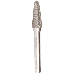 Makita Hartmetall Frässtift Rundkegel - Kreuzverzahnung - LxØ 25x10 mm - B-52819