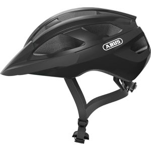 Abus Fahrradhelm Macator, für Damen & Herren, 52 - 58 cm, verstellbar, schwarz, mit Luftkanälen