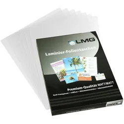 LMG Laminierfolien matt 125 mikron A4