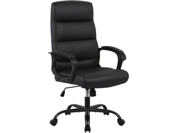 Chefsessel GOODPRODUCT GRAYSON , schwarz, B:61cm T:64cm, Stühle, Chefsessel, Bürostuhl, komfortable Polsterung, Wippfunktion