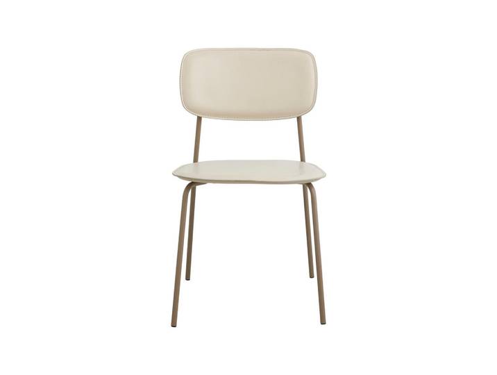 Furnlux Esszimmerstuhl ESA Beige 45x50x79 cm, Kunststoff, 45x79x50 cm, Esszimmer, Stuhl
