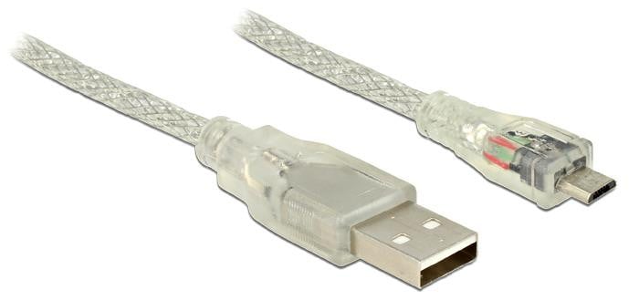 Delock USB-kabel Micro-USB Type B naar USB