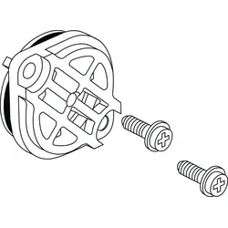 Ideal Standard Umschaltdeckel kpl. A963412NU