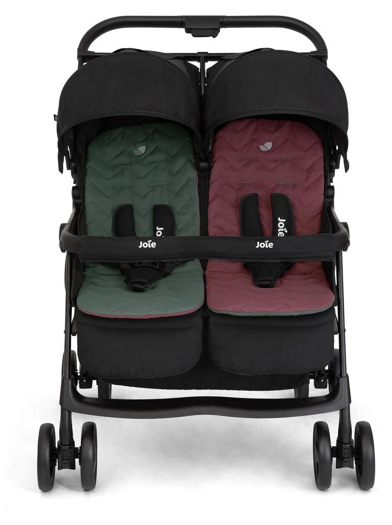 Joie Aire dubbele kinderwagen Shale-kleur