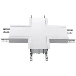 LED +-Verbinder Lichtsystem Aluminium Einbauleuchte Deckenleuchte Weiß L 25,5 cm
