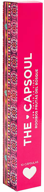 The Capsoul Rooibos Forest Fruits 10 nespresso compatible capsules