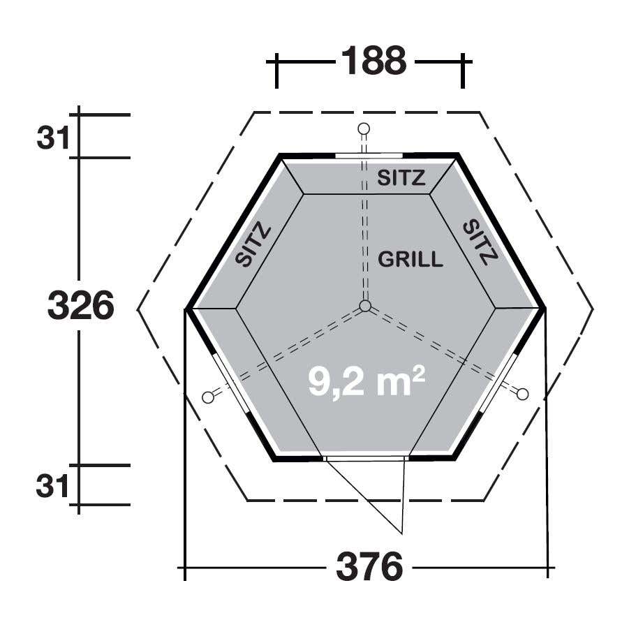 Finnhaus Wolff Grillkota 9 de luxe