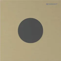 Geberit Typ 40 UR-Strg., rund, elektron. Sp. Netzbetrieb, messing gebü., Etc