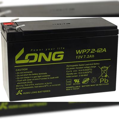 Powery KungLong Ersatzakku für USV APC Power Saving Back-UPS Pro 550