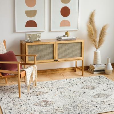 Livabliss Surya Ishvi Handmade Bohemian Diamond Wool Area Rug