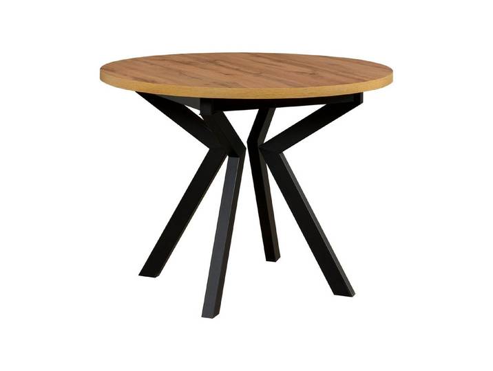 MOEBLO Esstisch CLONE 7 (Stilvoller runder Tisch mit schlankem Design und solider Verarbeitung, Perfekt für Küche, Esszimmer und Arbeitsbereiche), (BxHxT): 100x79x100 cm