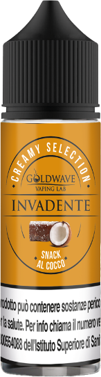 Goldwave Invadente Liquido Shot 20ml Pan Di Spagna Latte Cocco Cioccolato