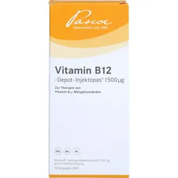 Vitamin B12 Depot Injektopas 1500Ug 10 ML