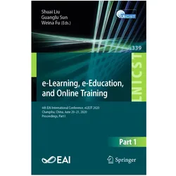 e-Learning, e-Education, and Online Training, Fachbücher von Weina Fu, Shuai Liu, Guanglu Sun