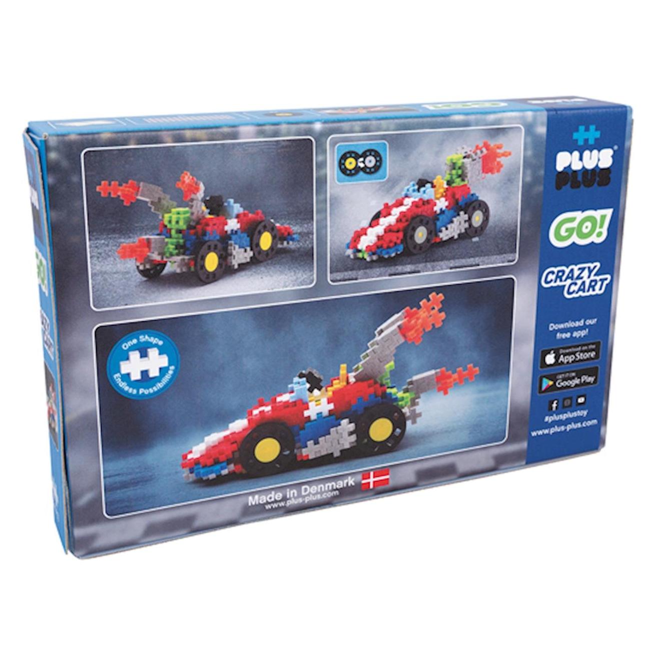Plus-Plus Crazy Cart Rennauto (014-7008)